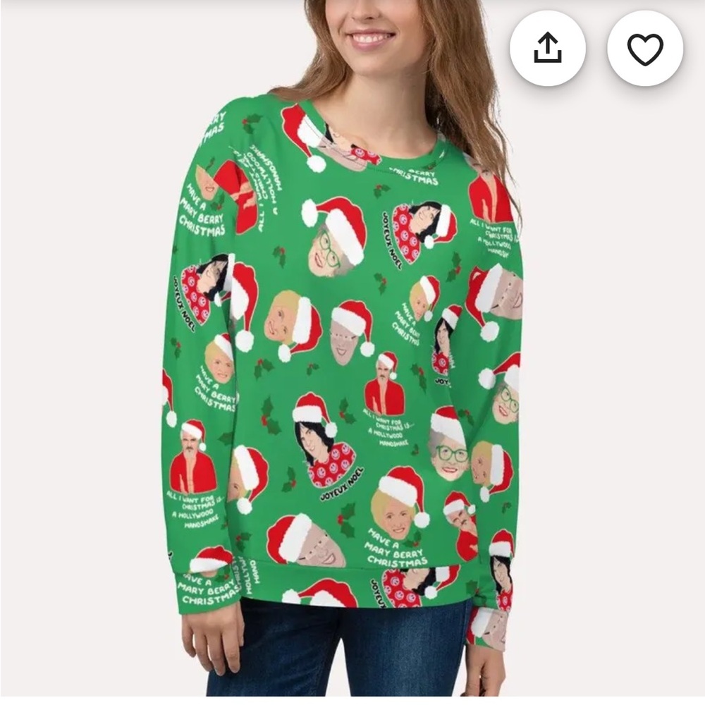 Unisex Christmas Sweater - GBBO - Great BritishBake Off Baking Show